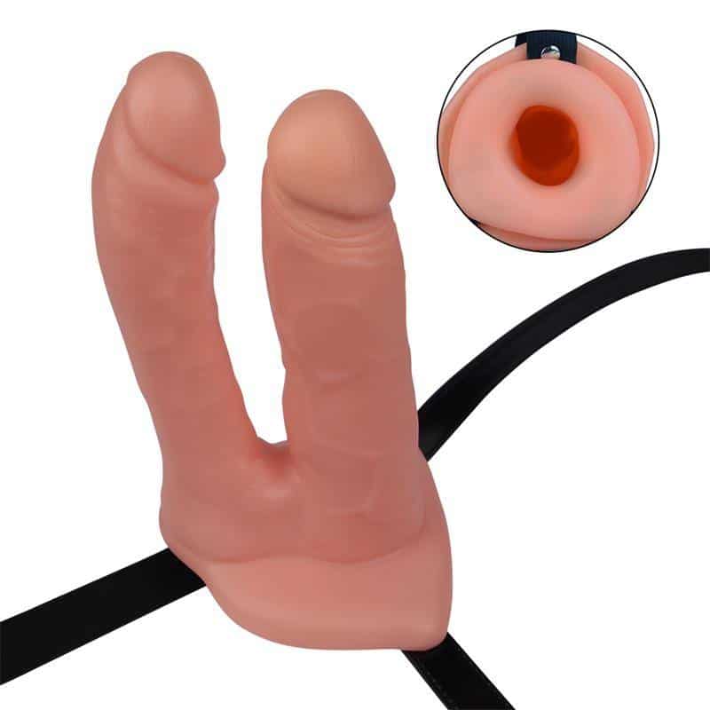 Hollow Double Penis Harness Hollow Double Penis Harness
