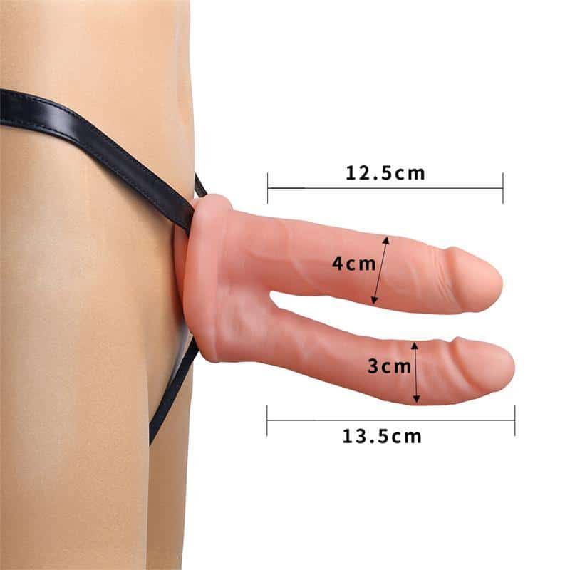 Hollow Double Penis Harness Hollow Double Penis Harness