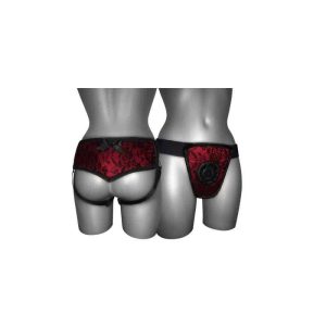 Luxe Harness with Red Back S - XL