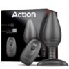 Asher Plug Anal with Remote Control USB Magnetic Black