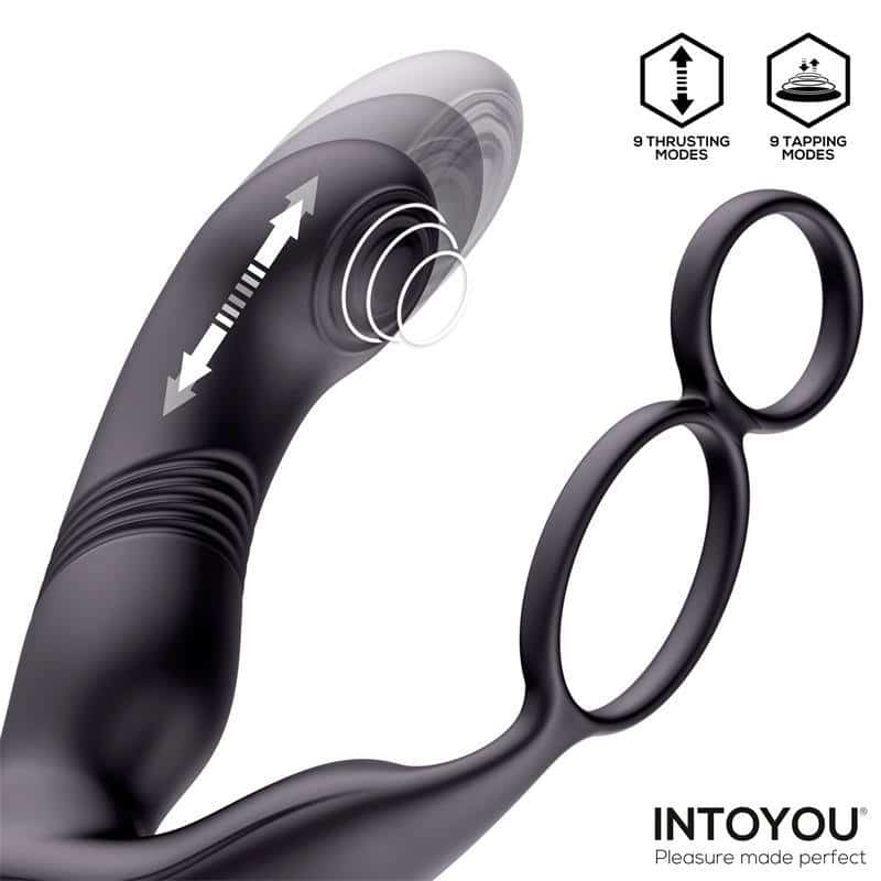 Astex Prostate Massager with Thrusting and Tapping Astex Prostate Massager with Thrusting and Tapping