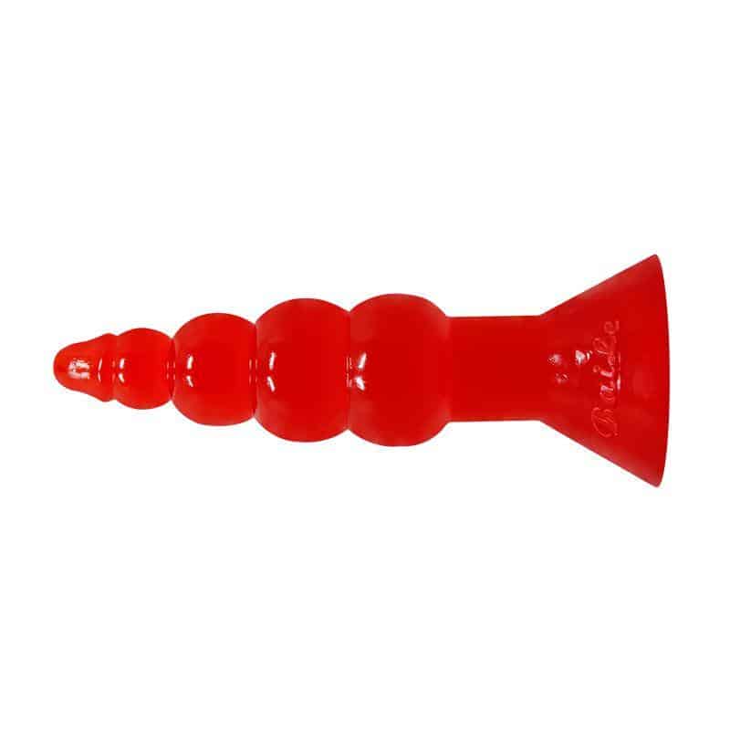 Dance Plug Anal Bulbous Shape Orange Color Dance Plug Anal Bulbous Shape Orange Color