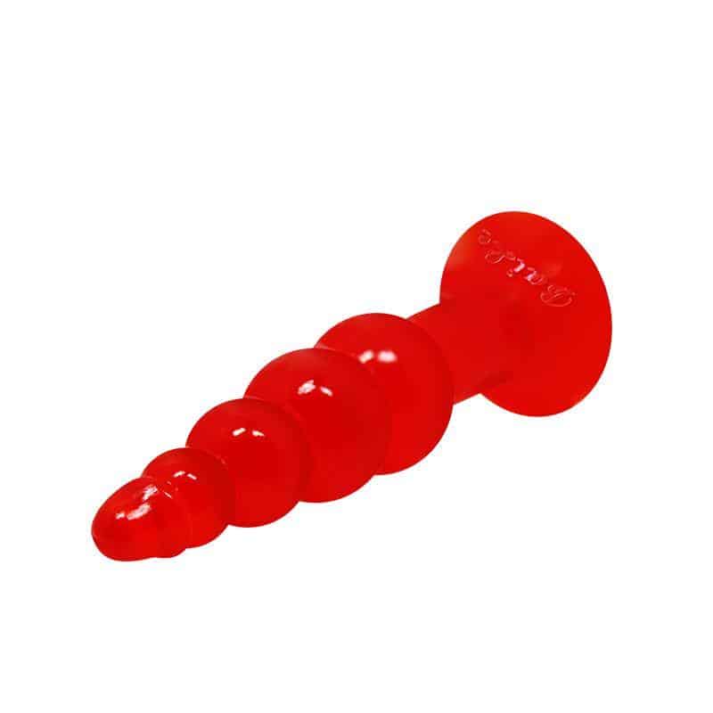 Dance Plug Anal Bulbous Shape Orange Color Dance Plug Anal Bulbous Shape Orange Color