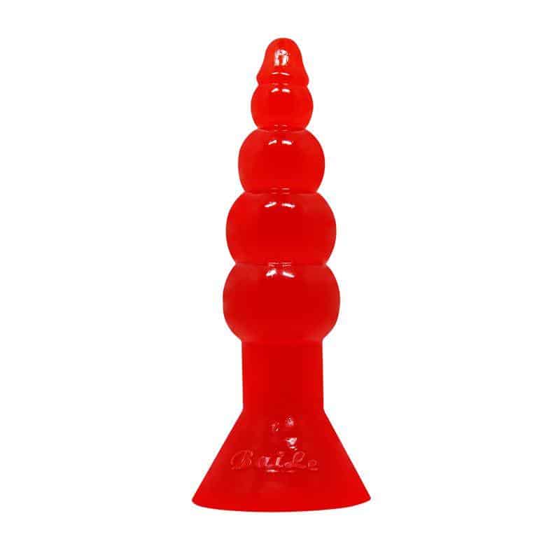 Dance Plug Anal Bulbous Shape Orange Color