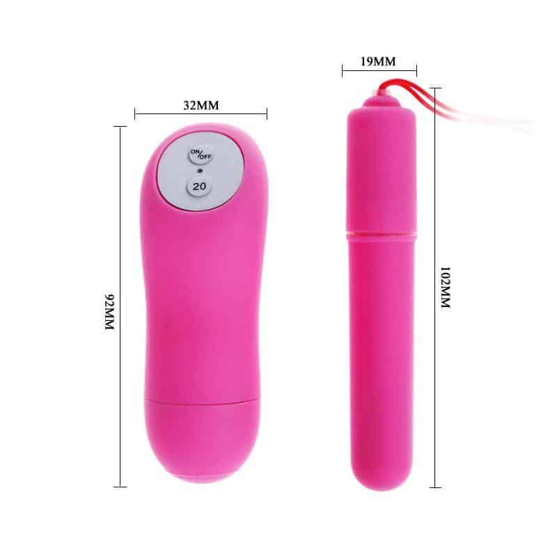 Vibrating Bullet Magic x20 Purple Vibrating Bullet Magic x20 Purple