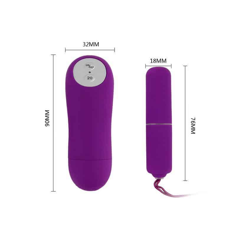 Vibrating Bullet Magic X20 Purple Vibrating Bullet Magic X20 Purple