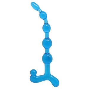 Bendy Twist Anal Balls Blue