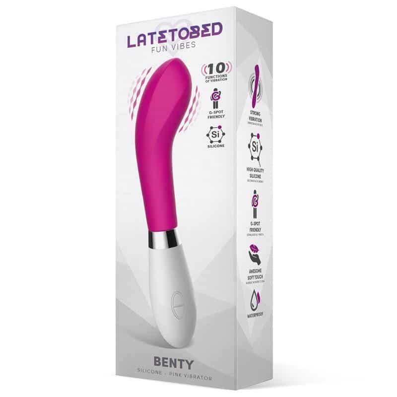 Benty Vibrator Silicone Pink Benty Vibrator Silicone Pink