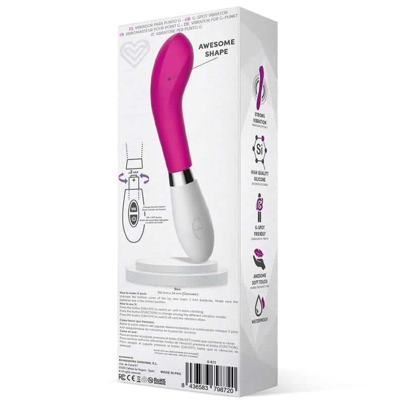 Benty Vibrator Silicone Pink Benty Vibrator Silicone Pink