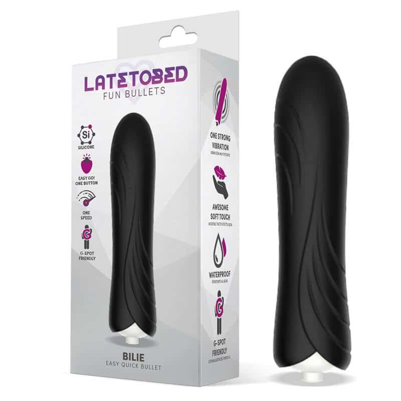 Bilie Bala Vibrating Easy Quick Silicone Black