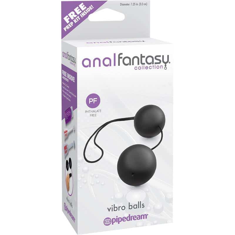 Anal Balls Vibro Balls Black Anal Balls Vibro Balls Black