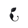 Curved Vaginal Balls Silicone - Black