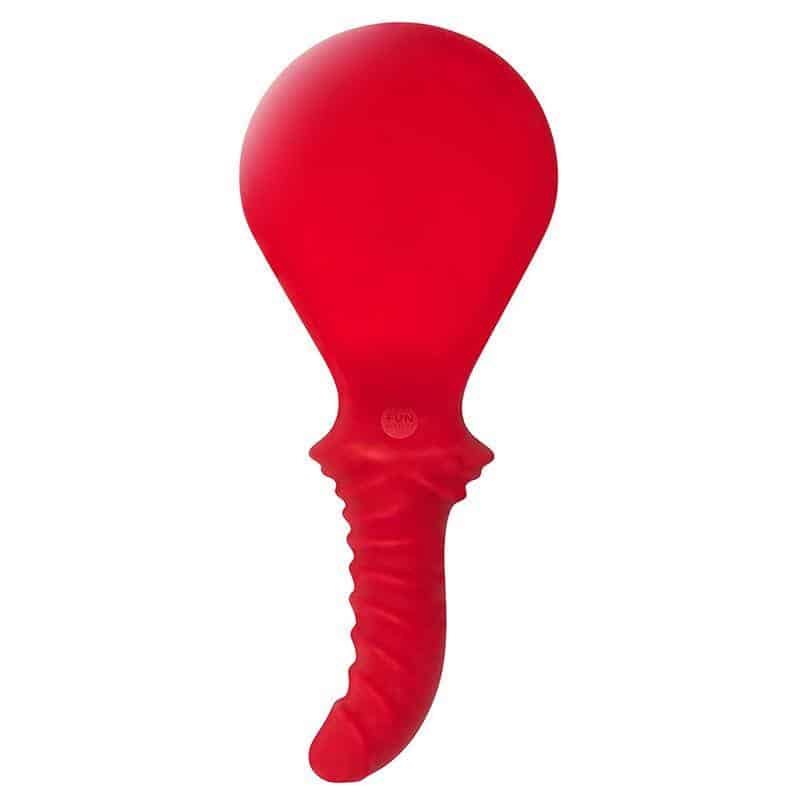 Bück Dich Pala e Consolador 2 em 1 Vermelho