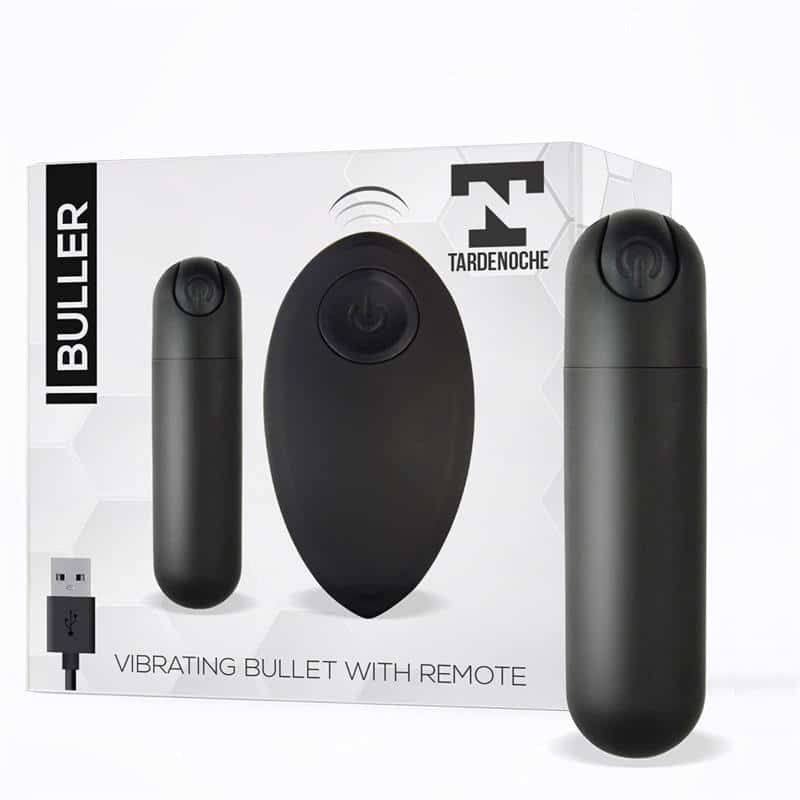 Buller Bullet Vibrator Remote Control USB Black
