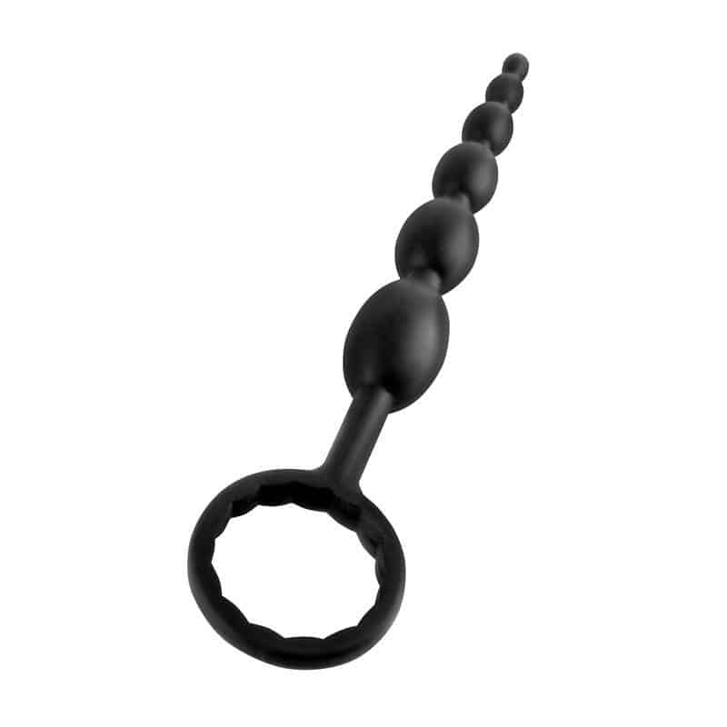 Chain Anal First-Time Fun Beads Black Chain Anal First-Time Fun Beads Black