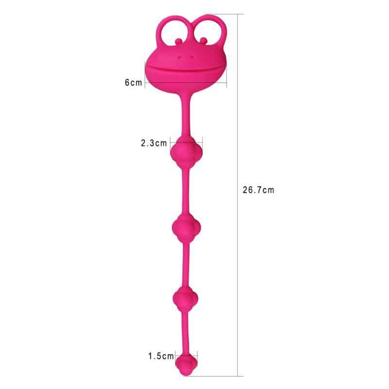 Chain Anal Frog Pink Chain Anal Frog Pink