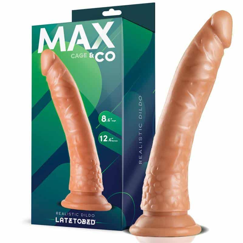 Cage Realistic Dildo Natural 8.65 - 22 cm