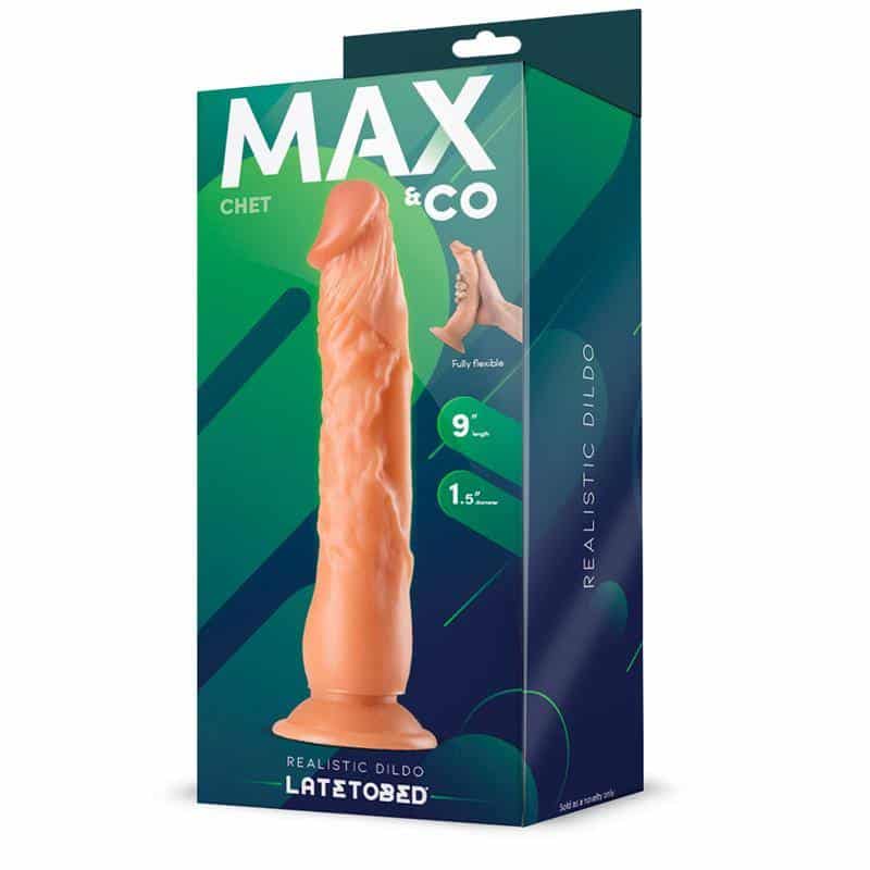 Chet Realistic Dildo Natural 9 - 23 cm Chet Realistic Dildo Natural 9 - 23 cm