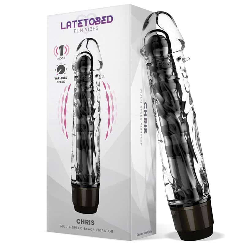 Chris Vibrator Multi Speed Black