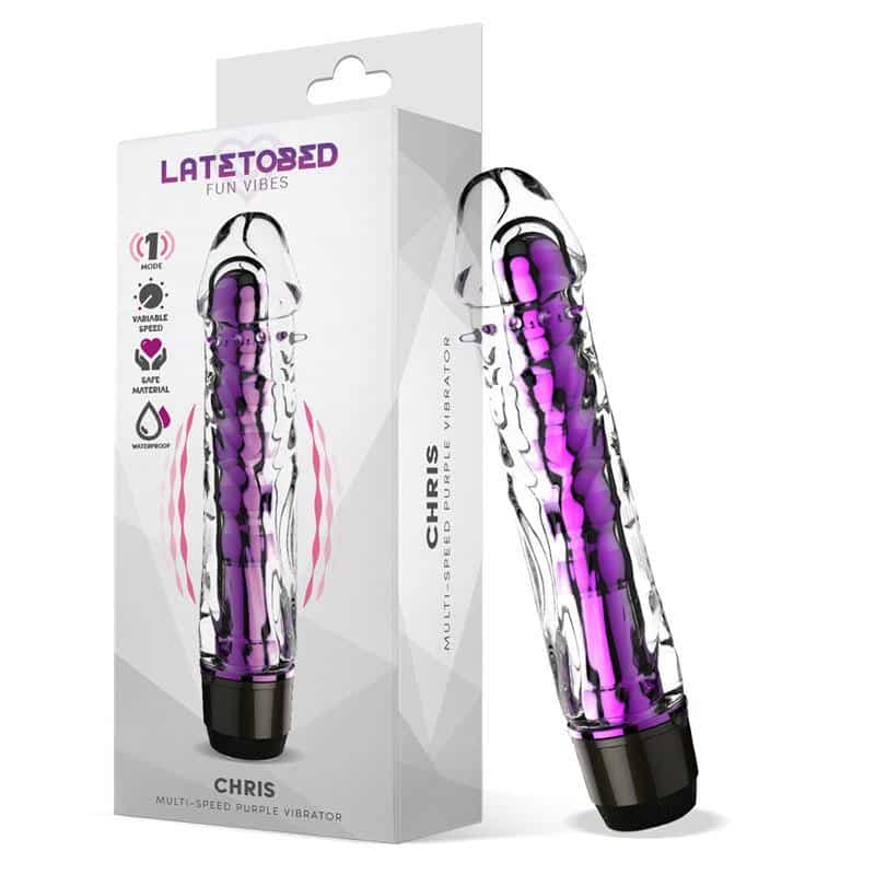 Chris Vibrator Multi-Speed Purple