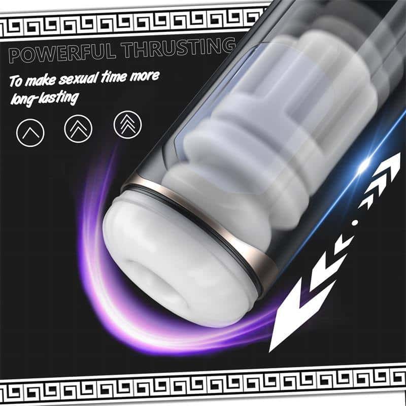 Cosima Vibrating Masturbator with Thrusting and Suction Effect Cosima Vibrating Masturbator with Thrusting and Suction Effect