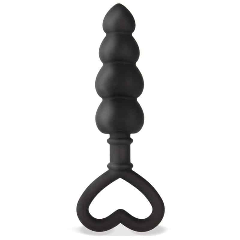 Cuore Plug Anal Silicone Black Cuore Plug Anal Silicone Black