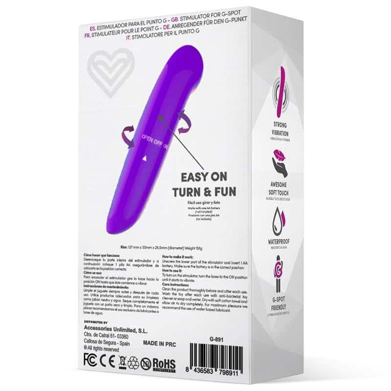 Denzel Stimulator Easy Quick Purple Denzel Stimulator Easy Quick Purple