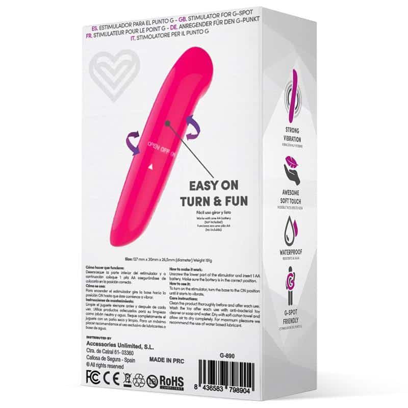 Denzel Stimulator Easy Quick Pink Denzel Stimulator Easy Quick Pink