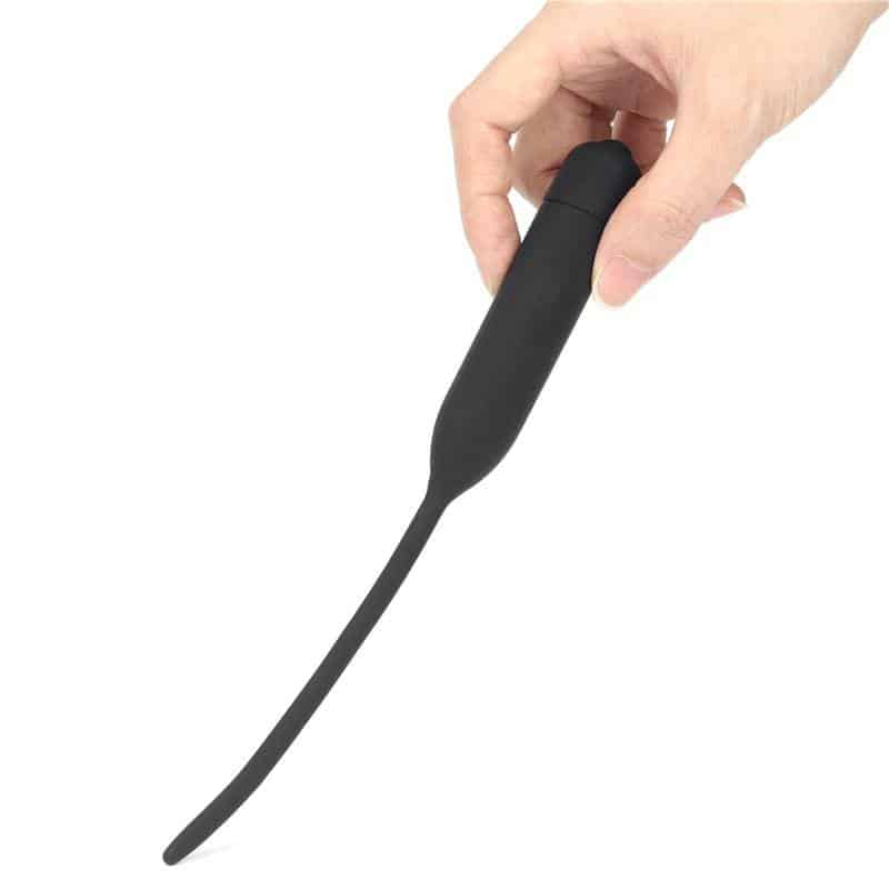 Urethral Dilator with Vibration Black Urethral Dilator with Vibration Black