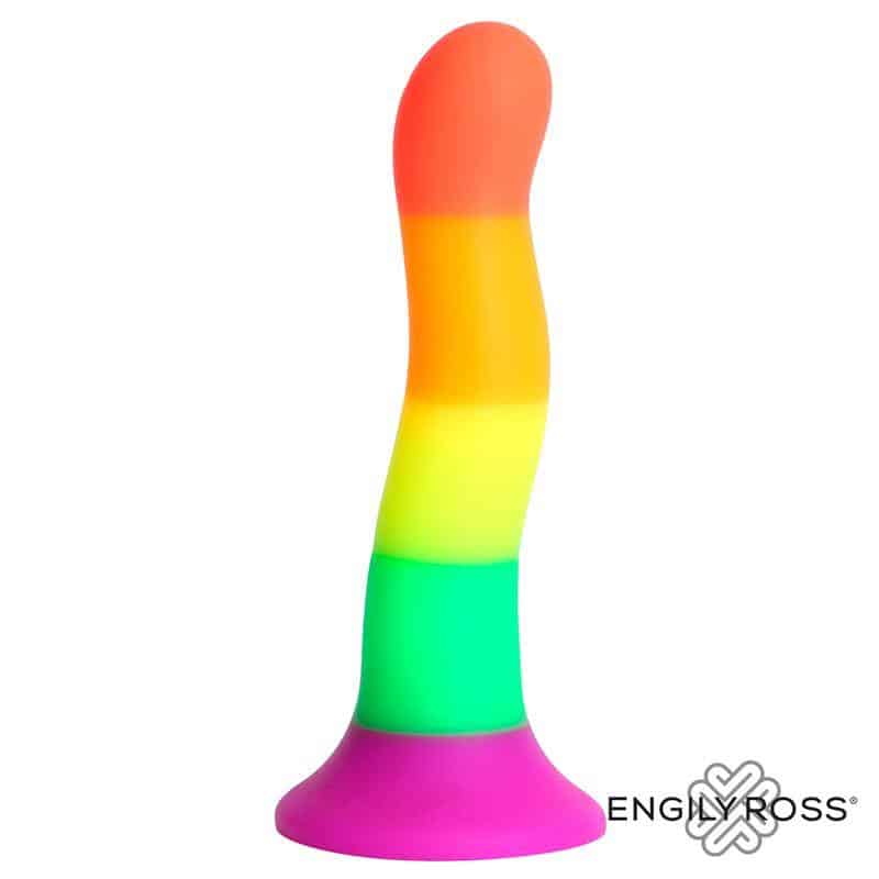 Rainbow Color Dildo LGBT 18 cm Rainbow Color Dildo LGBT 18 cm