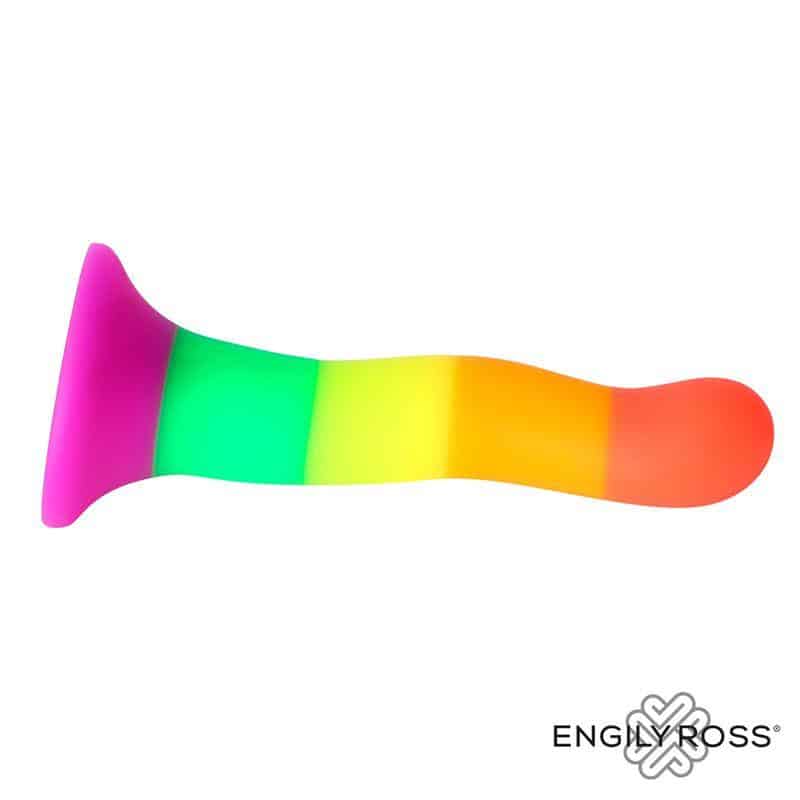 Rainbow Color Dildo LGBT 18 cm Rainbow Color Dildo LGBT 18 cm
