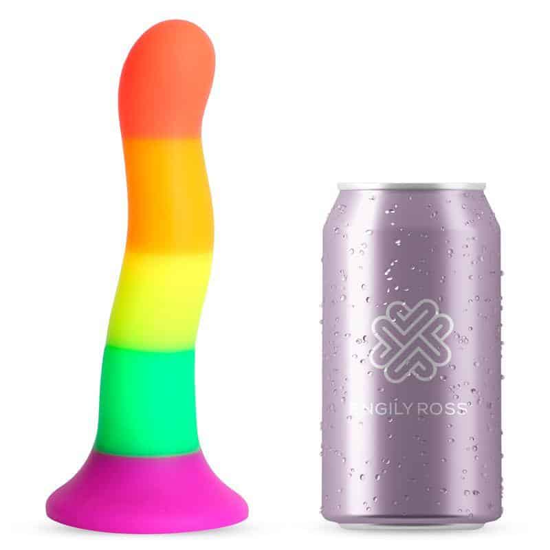 Rainbow Color Dildo LGBT 18 cm Rainbow Color Dildo LGBT 18 cm