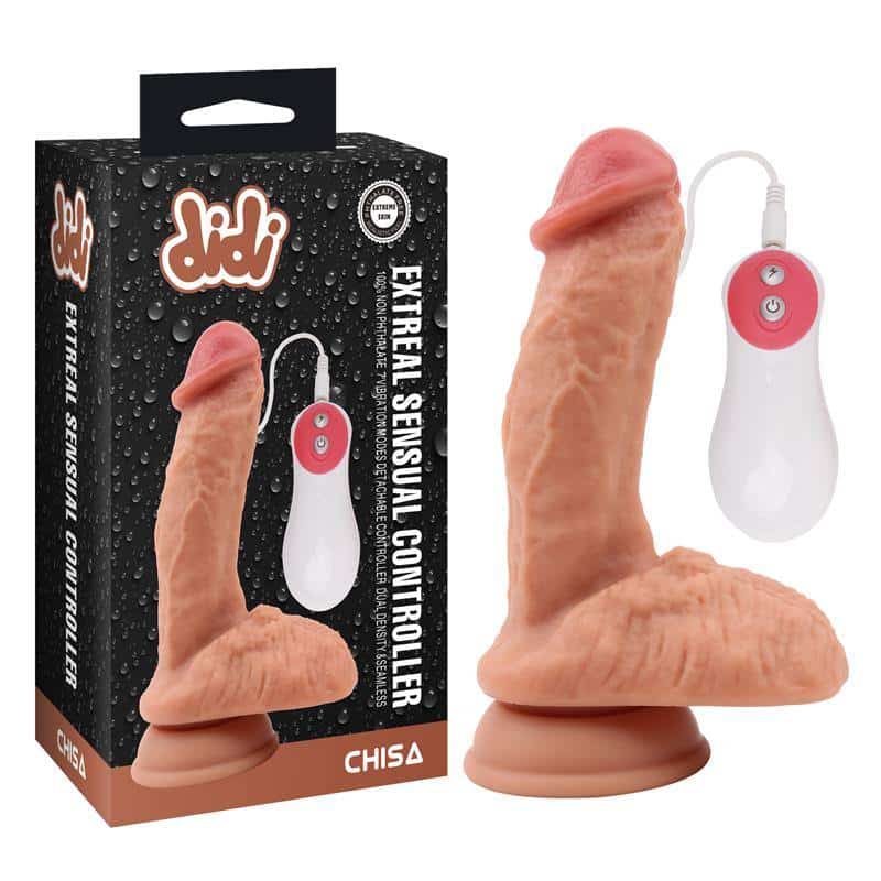 Dildo with Remote Control Extreal Sensual Controller Dildo with Remote Control Extreal Sensual Controller