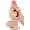 Dildo with Retractable Skin 7 Natural