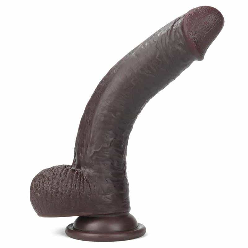 Retractable Skin Dildo 9 Black Retractable Skin Dildo 9 Black