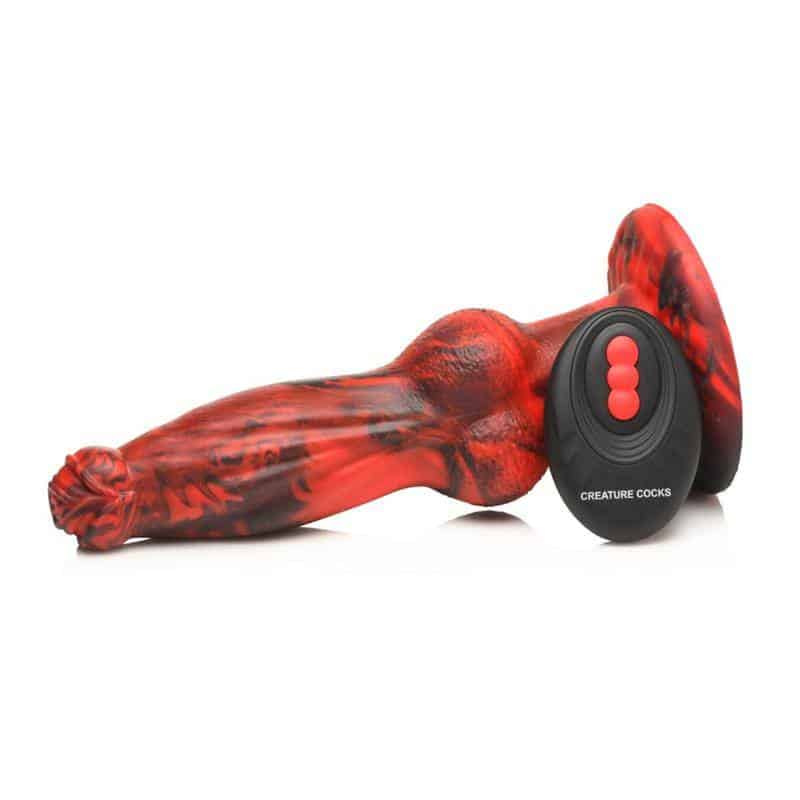 Thrusting Vibrating Dildo Hel-Wolf Thrusting Vibrating Dildo Hel-Wolf