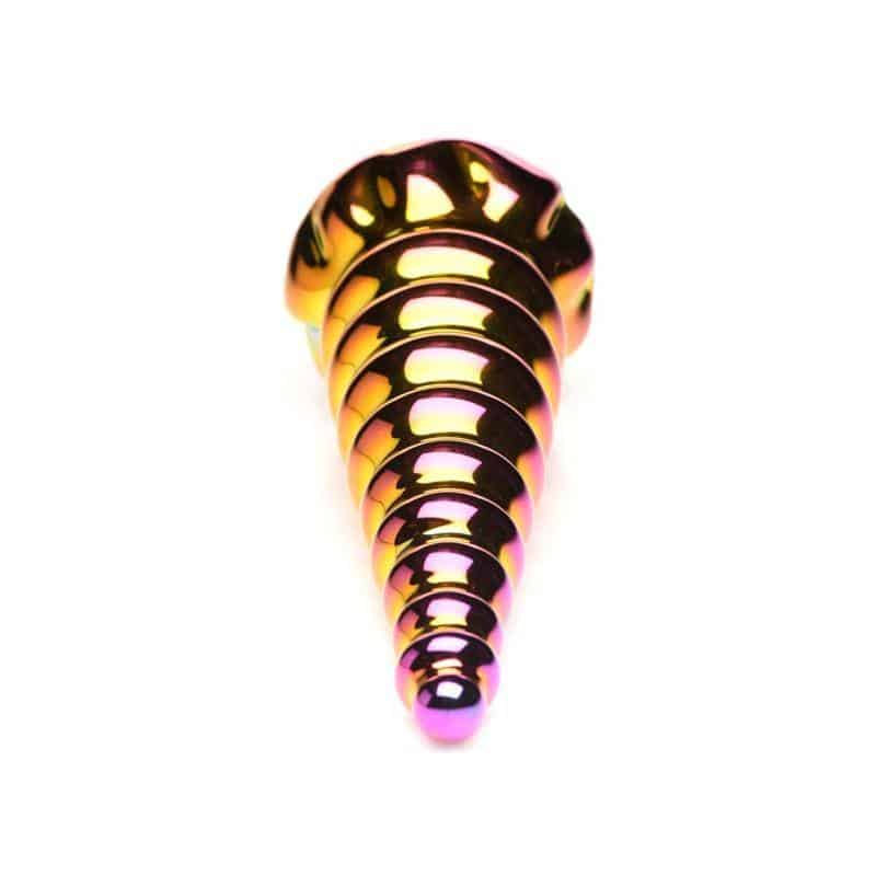 Borosilicate Glass Dildo Twilinght Rainbow Borosilicate Glass Dildo Twilinght Rainbow