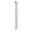 Double Dildo 30.50 cm Transparent