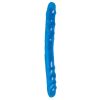 Double Dildo 40.6 cm Blue