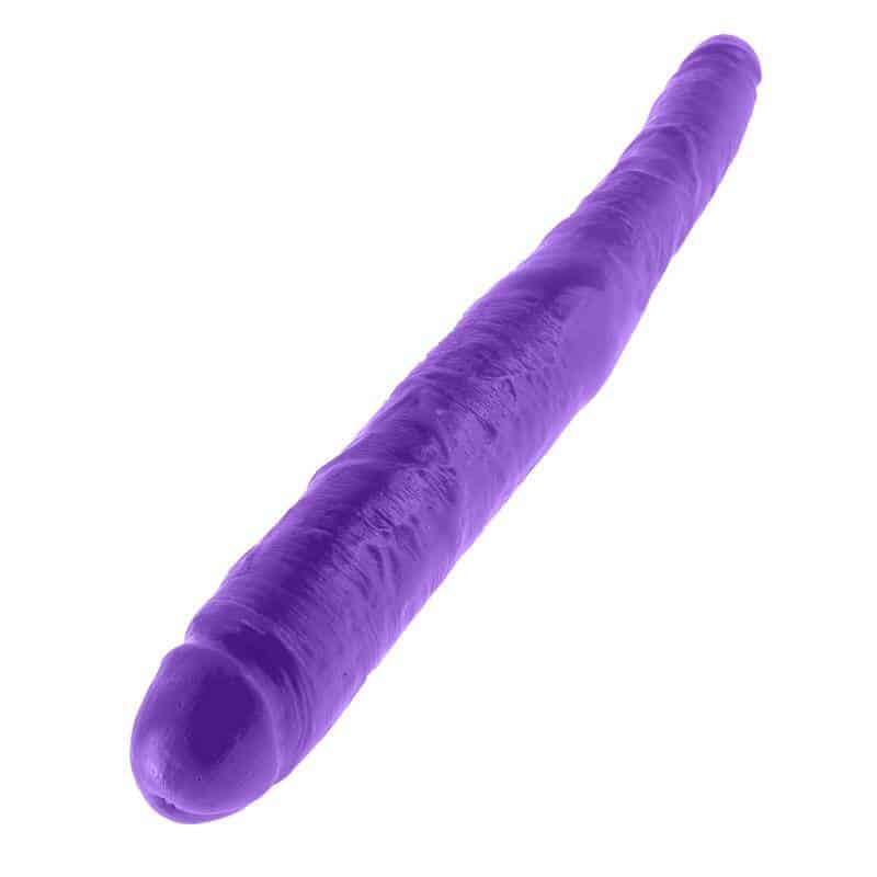 Double Dildo 40.6 cm Purple Double Dildo 40.6 cm Purple
