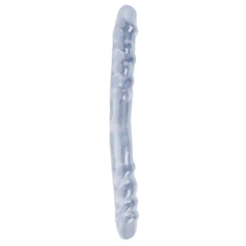 Double Dildo 40.6 cm Transparent