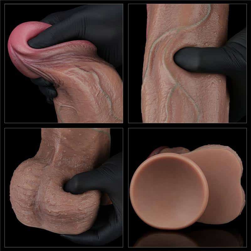 Double Layer Dildo 13 Cock XXL Double Layer Dildo 13 Cock XXL