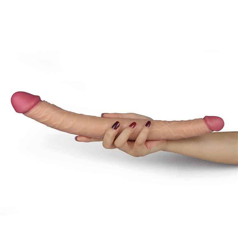 Double Dildo Ladykiller 14 Natural Double Dildo Ladykiller 14 Natural
