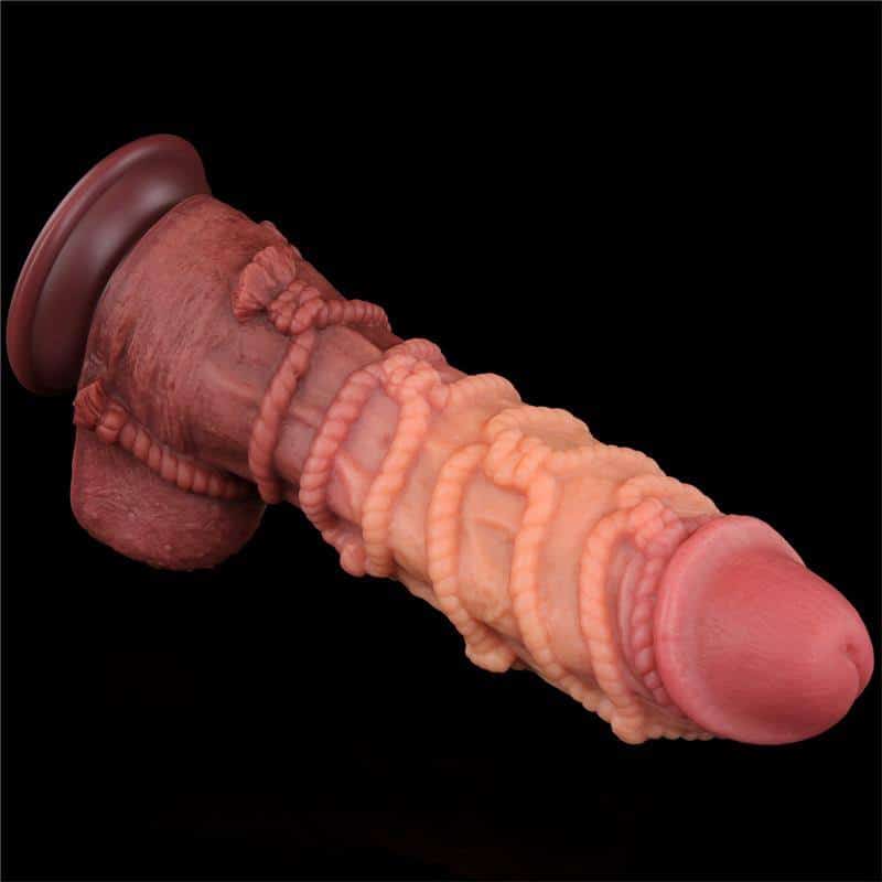 Dual Layer Dildo King Size Nature 10.5 Dual Layer Dildo King Size Nature 10.5