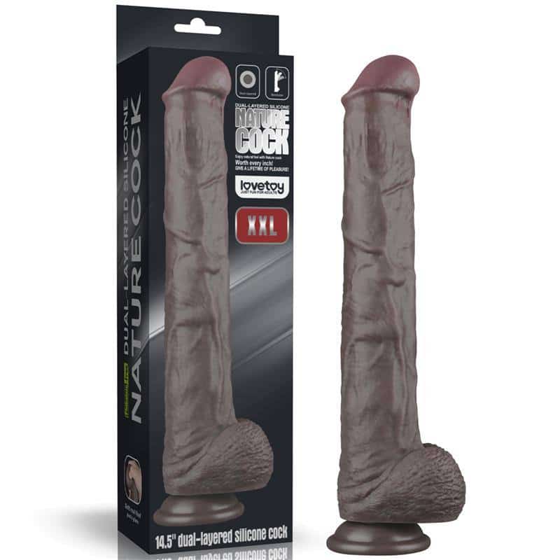 Dual Layered Articulable Dildo XXL 14.5