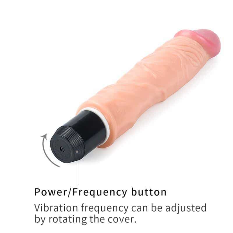 Flexi 9.5 Dildo with Natural Vibration Flexi 9.5 Dildo with Natural Vibration