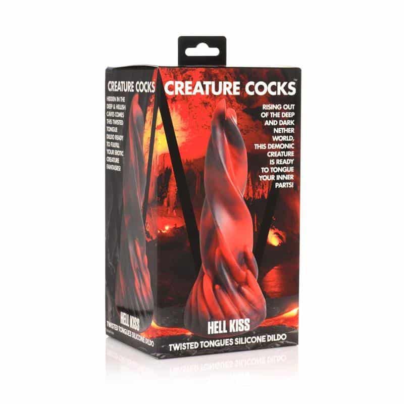 Dildo Hell Kiss Twisted Tongues 7.4 Dildo Hell Kiss Twisted Tongues 7.4