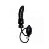 Dildo Inflável Látex Preto