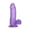 Jelly Studs 6 Purple Dildo