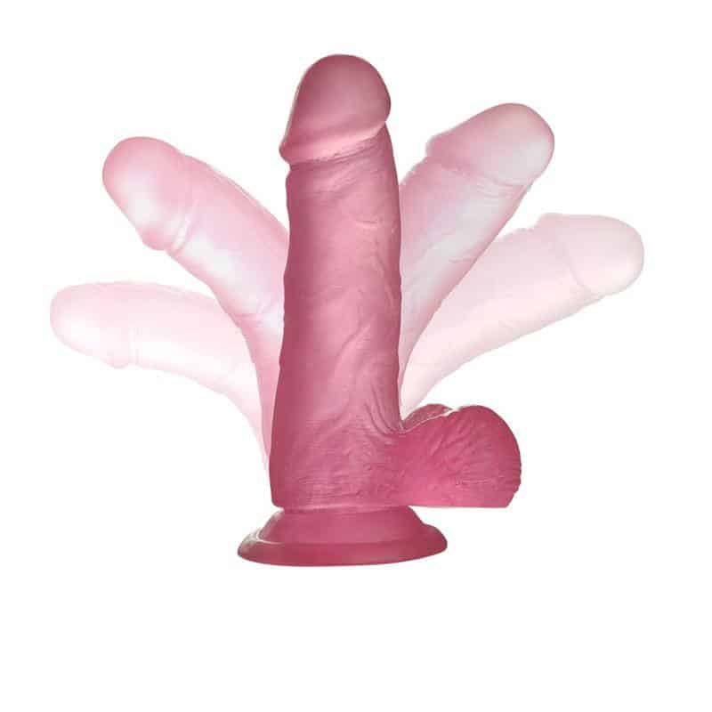 Jelly Studs 6 Pink Dildo Jelly Studs 6 Pink Dildo